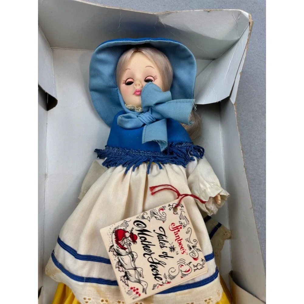 Mother Goose‎ Effanbee 1181 Rebecca Storybook Series Sleep Eye Doll 11